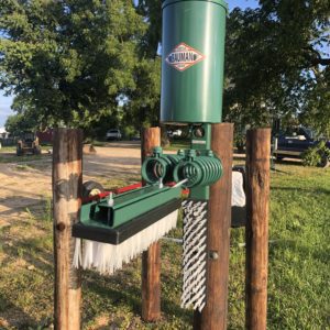 Double Spring Brush Oiler